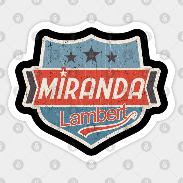 vintage - Miranda Lambert Sticker by KOKOS PAPA